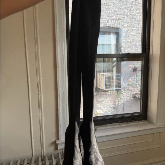 H&M Shoes - H&M Black Over the Knee Suede Boots